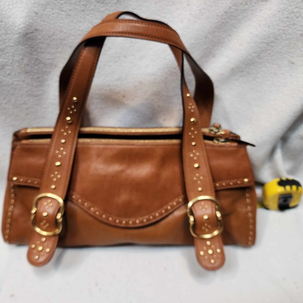 Michael Kors Women's handbag in cognac brown